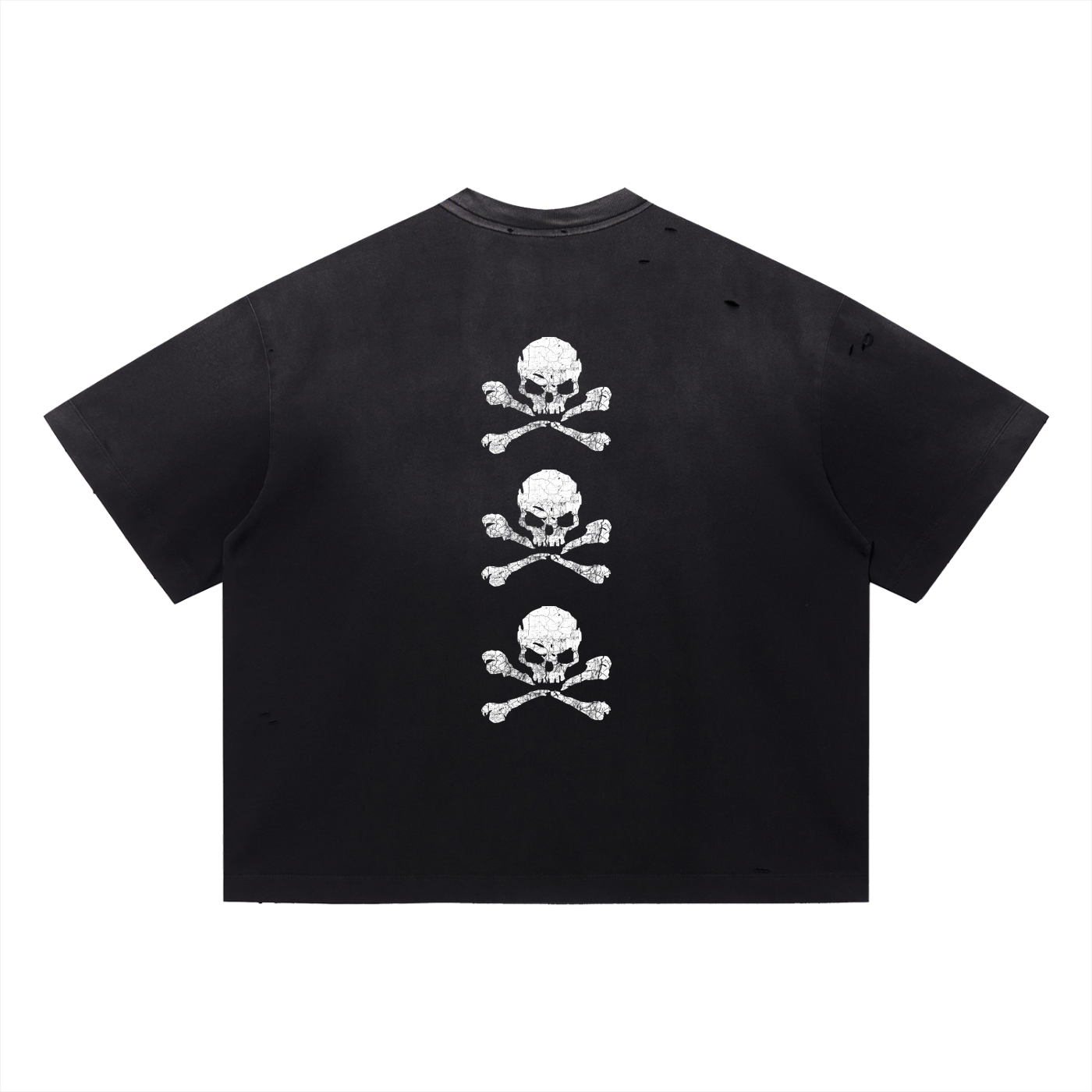 Vintage shirt,t-shirt,Washed,Distressed,Black