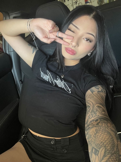 Script Logo Baby Tee