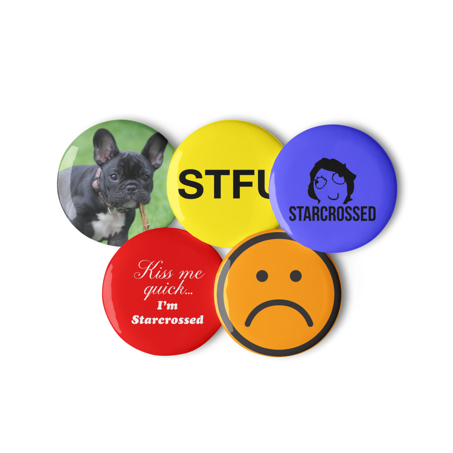 Star Crossed Button Pack 2
