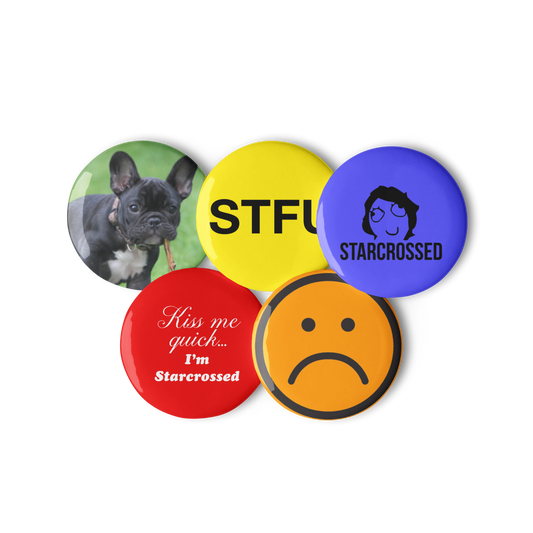 Star Crossed Button Pack 2